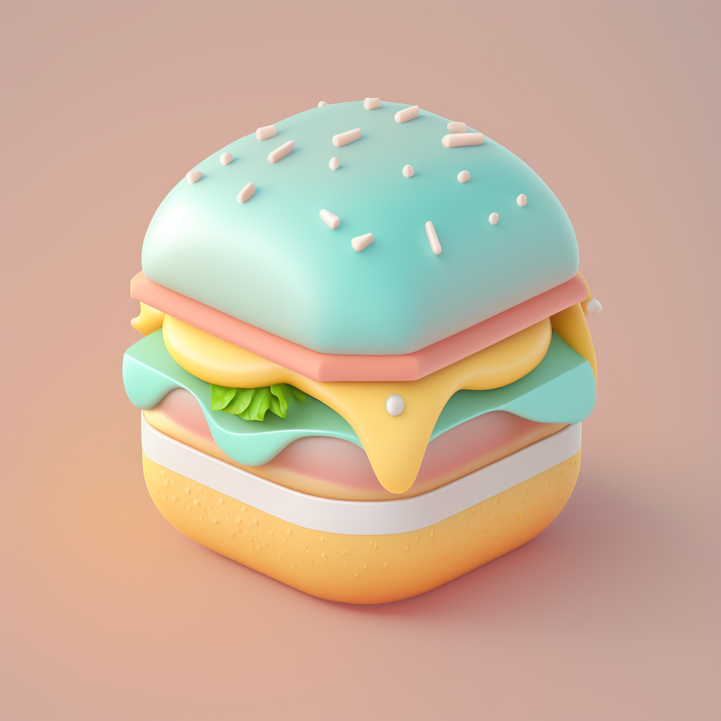 Cute Icons 3D Collections - Midjourney prompt